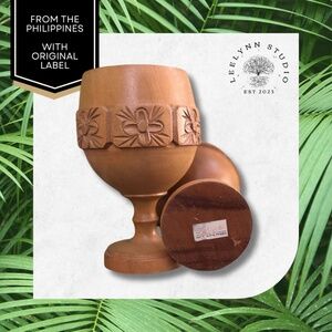 Pair of Vintage Mid-Century Modern Tiki Bar Drinkware/Decor